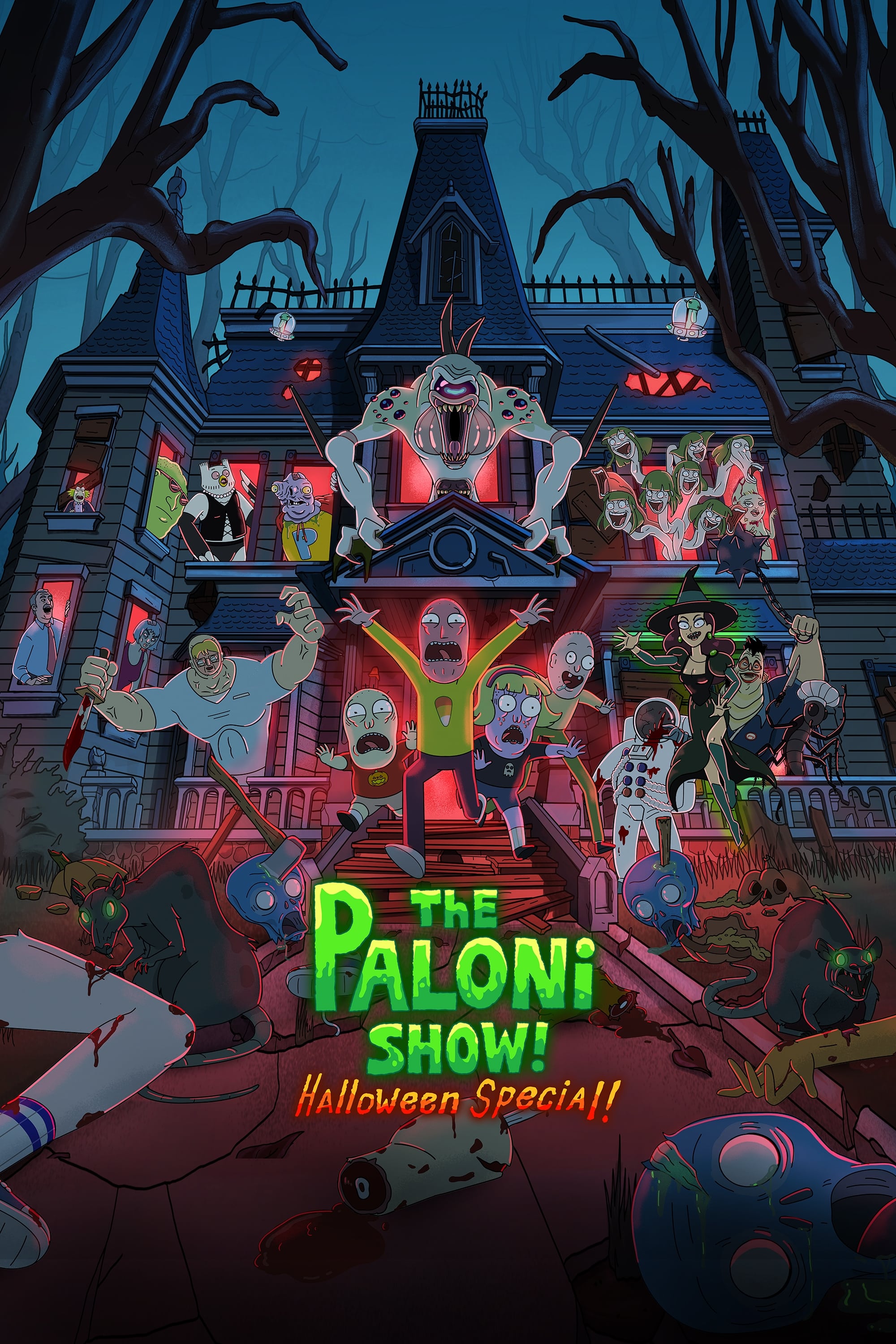 Постер The Paloni Show! Halloween Special!